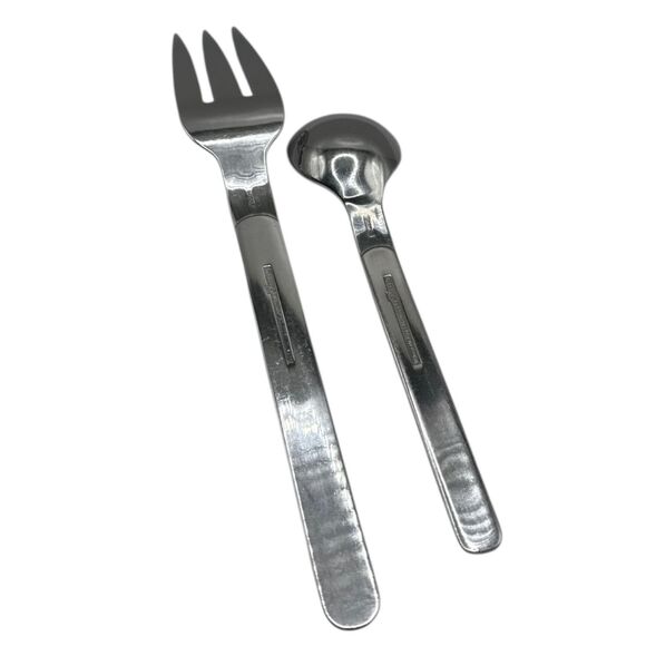 Reed & Barton Middleburg Marlborough Teaspoon & Fork silverware discontinued - Picture 4 of 7